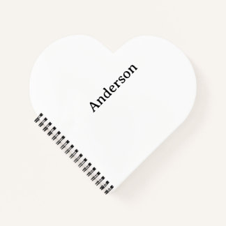 Erstellen Sie Ihre eigene herzförmige Notizbuch