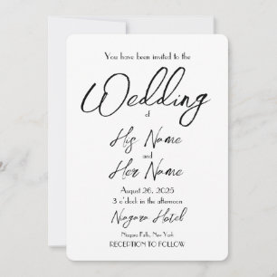 Erstellen Sie Ihre eigene Hochzeit Einladung