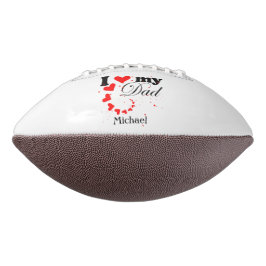 Erstellen Sie Ihre eigene I-Liebe für meinen Vater Football