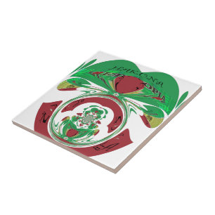 Erstellen Sie Ihre eigene I-Liebe Schöne Äthiopien Fliese