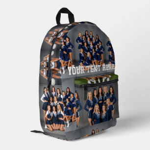 "Erstellen Sie Ihre eigene" Ihr Bild hier bejubeln Bedruckter Rucksack