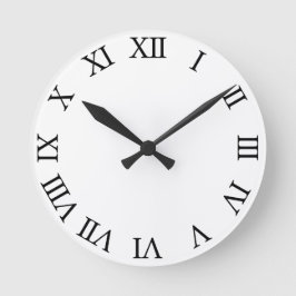 Erstellen Sie Ihre eigene, individuell angepasste  Runde Wanduhr