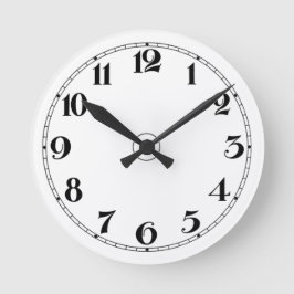 Erstellen Sie Ihre eigene, individuell angepasste  Runde Wanduhr