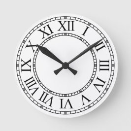 Erstellen Sie Ihre eigene, individuell angepasste  Runde Wanduhr
