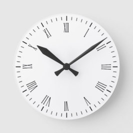 Erstellen Sie Ihre eigene, individuell angepasste  Runde Wanduhr