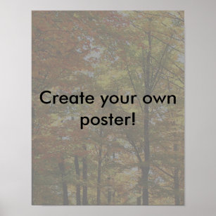 Erstellen Sie Ihre eigene, individuell gestaltete  Poster