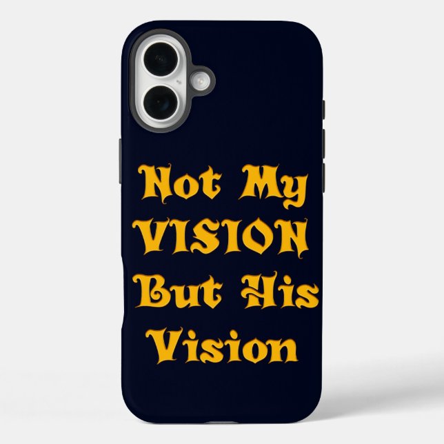 Erstellen Sie Ihre eigene Inspirierte Vision iPhone 16 Plus Hülle (Rückseite)