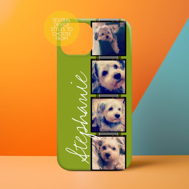 Erstellen Sie Ihre eigene Instagramm-FotoCollage title_seo2 (Personalized Phone Case with 4 Photos and Custom Text)