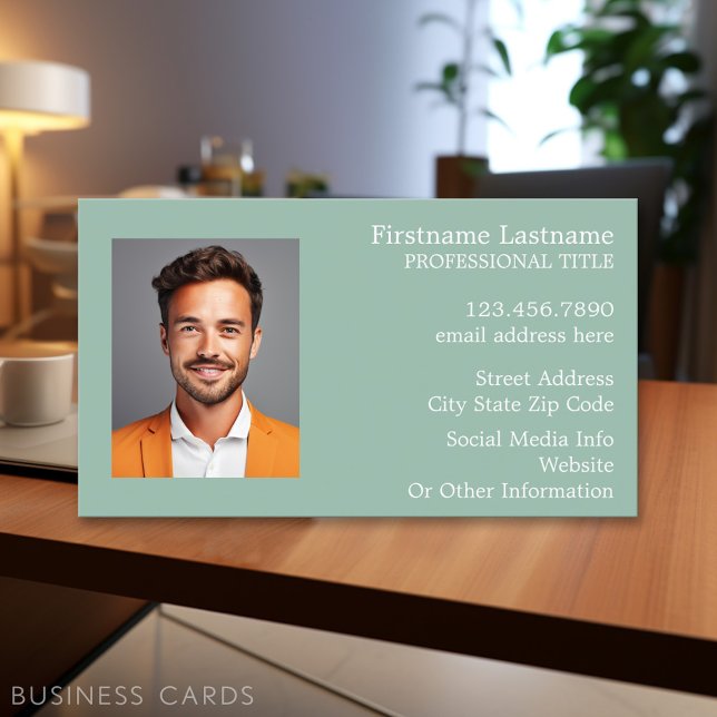Erstellen Sie Ihre eigene Instagramm-Kunst Visitenkarte (Personalized Printed Business Cards)