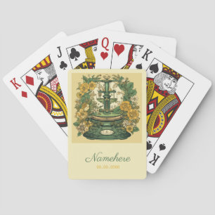 Erstellen Sie Ihre eigene Jugendstil-Libra Zodiac Spielkarten