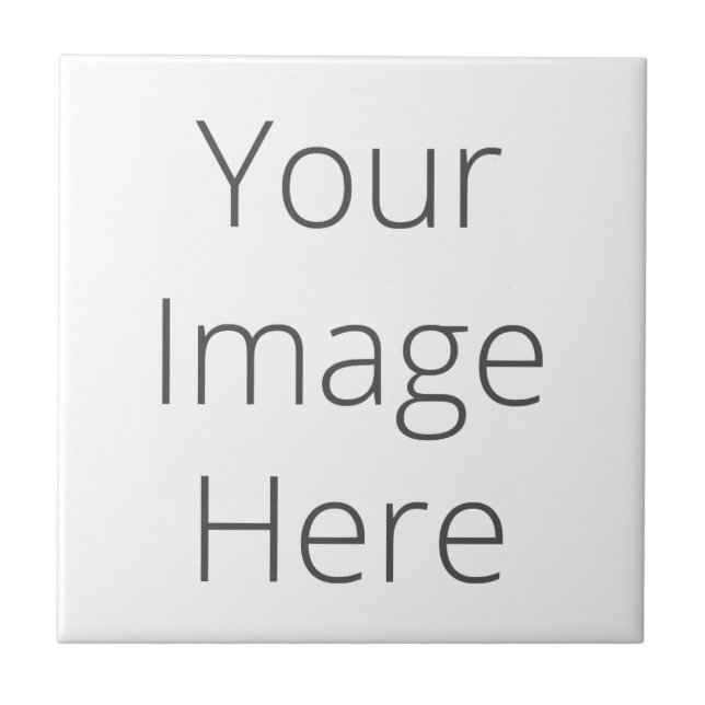 Erstellen Sie Ihre eigene kleine Keramik Foto Tile Fliese (Vorderseite)