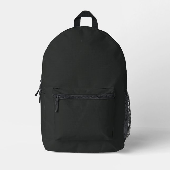 Erstellen Sie Ihre eigene Kohle Bedruckter Rucksack (Vorderseite)