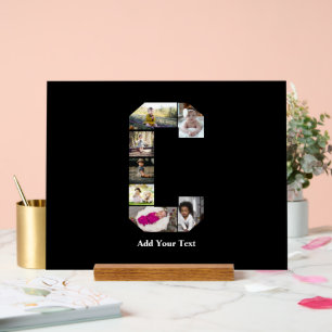 Erstellen Sie Ihre eigene Letter-C-FotoCollage Acrylschild