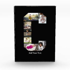 Erstellen Sie Ihre eigene Letter-C-FotoCollage Fotoblock