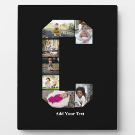 Erstellen Sie Ihre eigene Letter-C-FotoCollage Fotoplatte