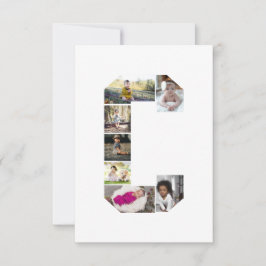 Erstellen Sie Ihre eigene Letter-C-FotoCollage Karte