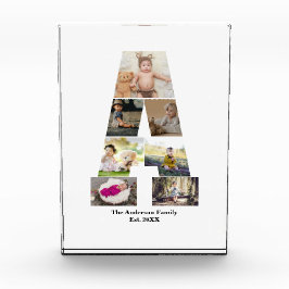 Erstellen Sie Ihre eigene Letter-Collage Fotoblock