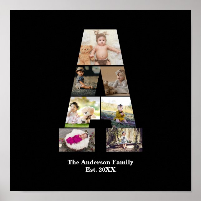 Erstellen Sie Ihre eigene Letter-Collage Poster (Vorne)