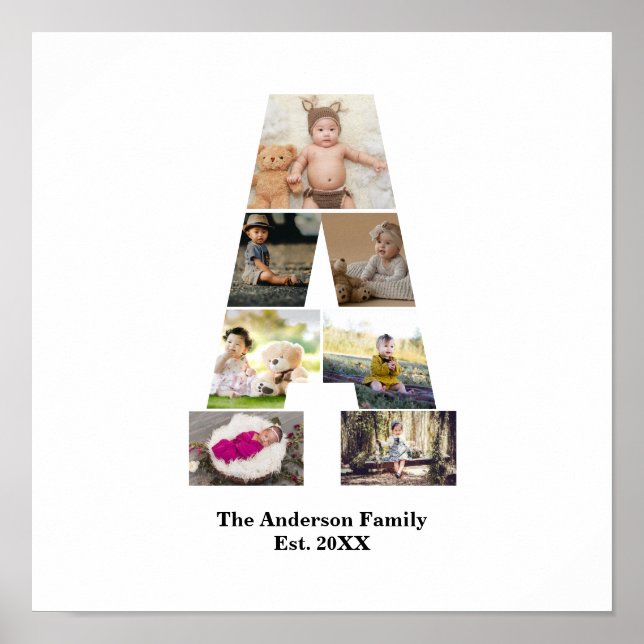 Erstellen Sie Ihre eigene Letter-Collage Poster (Vorne)