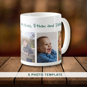 Erstellen Sie Ihre eigene Liebe Wir Sie Pop 5 Foto Kaffeetasse