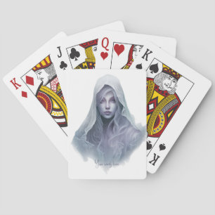 Erstellen Sie Ihre eigene Lila Hexe Spielkarten