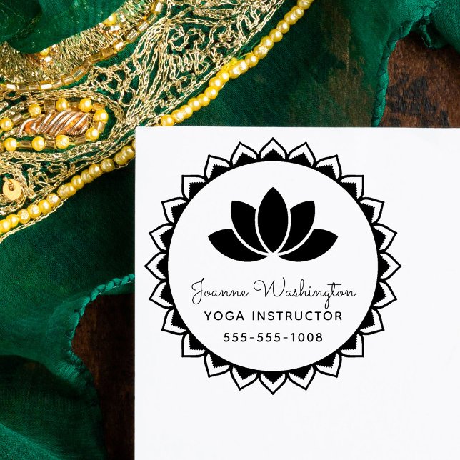 Erstellen Sie Ihre eigene Lotus Blume Yoga Gummistempel (Von Creator hochgeladen)
