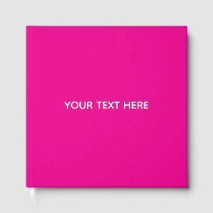 Erstellen Sie Ihre eigene Magenta-Einladungskarte Gästebuch
