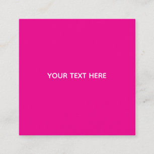 Erstellen Sie Ihre eigene Magenta-Einladungspostka Telefonnummerkarte