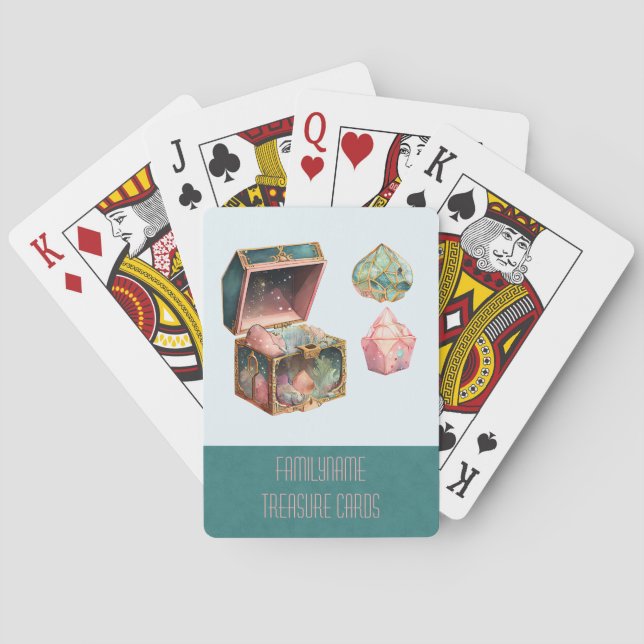 Erstellen Sie Ihre eigene Magic Box & Kristalle Spielkarten (Rückseite)