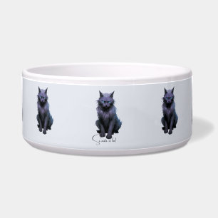 Erstellen Sie Ihre eigene magische schwarze Katze Napf
