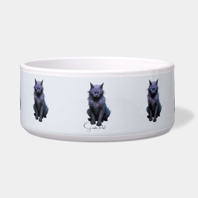Erstellen Sie Ihre eigene magische schwarze Katze Napf (Vorderseite)
