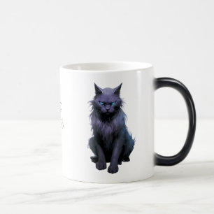 Erstellen Sie Ihre eigene magische schwarze Katze Verwandlungstasse