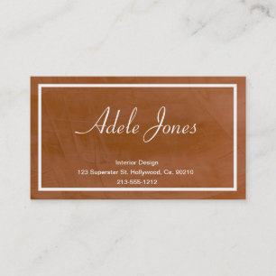 Erstellen Sie Ihre eigene Mandarine Business Card Visitenkarte