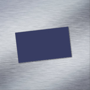 Erstellen Sie Ihre eigene marineblaue individuelle Magnetische Visitenkarte