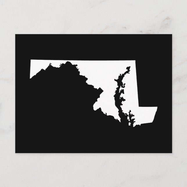 Erstellen Sie Ihre eigene Maryland Moving Ankündig Postkarte (Vorderseite)