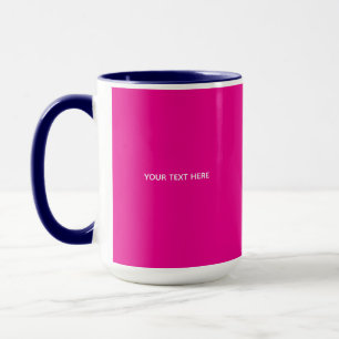 Erstellen Sie Ihre eigene Megenta-Einladungspostka Tasse