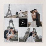 Erstellen Sie Ihre eigene Mit Monogramm 4-Foto Col<br><div class="desc">Fügen Sie Ihre Fotos und ein individuelles Monogramm für ein spezielles Design hinzu.</div>
