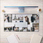 Erstellen Sie Ihre eigene Mit Monogramm 8-Foto Blu Schreibtischunterlage<br><div class="desc">Mit unserem Mit Monogramm 8-Foto Collage Desk Mat steigern Sie Ihren Arbeitsbereich! Personalisieren Sie Ihren Schreibtisch mit gepflegten Erinnerungen und Ihrem einzigartigen Monogramm. Ideal für Arbeits- oder Studienräume,  fügt es Ihrer Produktivität eine persönliche Touch hinzu. Entwerfen Sie Ihren Schreibtisch heute und verwandeln Sie ihn in eine Leinwand der Inspiration!</div>