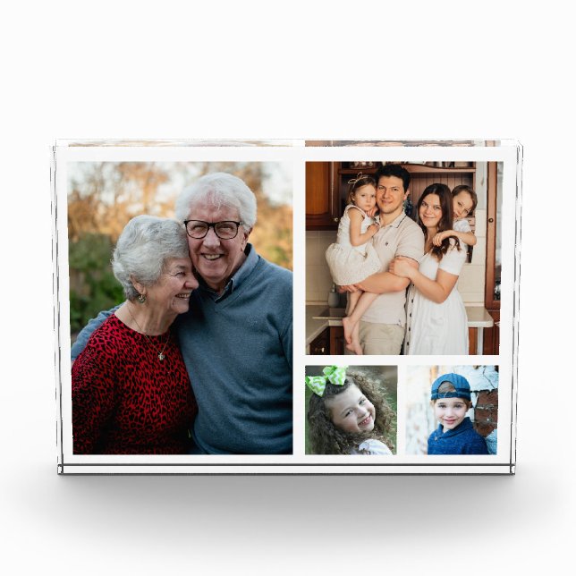 Erstellen Sie Ihre eigene moderne Fotokollektion m Fotoblock (Vorderseite)