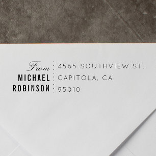 Erstellen Sie Ihre eigene moderne Typografie-Rücks Permastempel