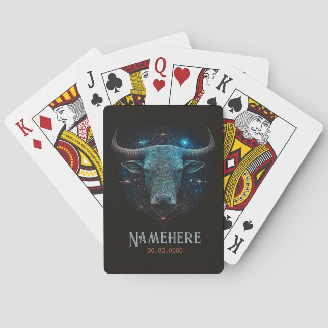 Erstellen Sie Ihre eigene mystische Astrologie Tau Spielkarten (Rückseite)