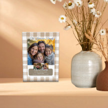 Erstellen Sie Ihre eigene Nachricht Beige Familie