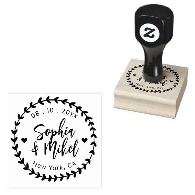 Erstellen Sie Ihre eigene Niedliche Runde Save the Gummistempel (Stempel)