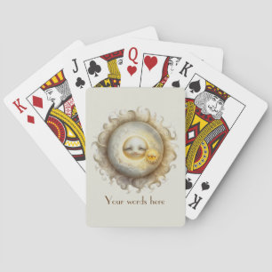 Erstellen Sie Ihre eigene Niedliche Sonne & Mond Spielkarten
