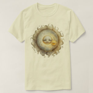 Erstellen Sie Ihre eigene Niedliche Sonne & Mond T-Shirt