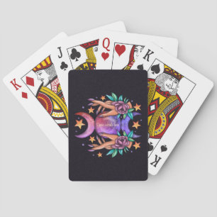 Erstellen Sie Ihre eigene Niedliche Triple Moon Go Spielkarten