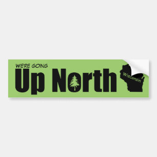 Erstellen Sie Ihre eigene North Wisconsin Autoaufkleber