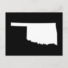 Erstellen Sie Ihre eigene Oklahoma-Ankündigung Postkarte