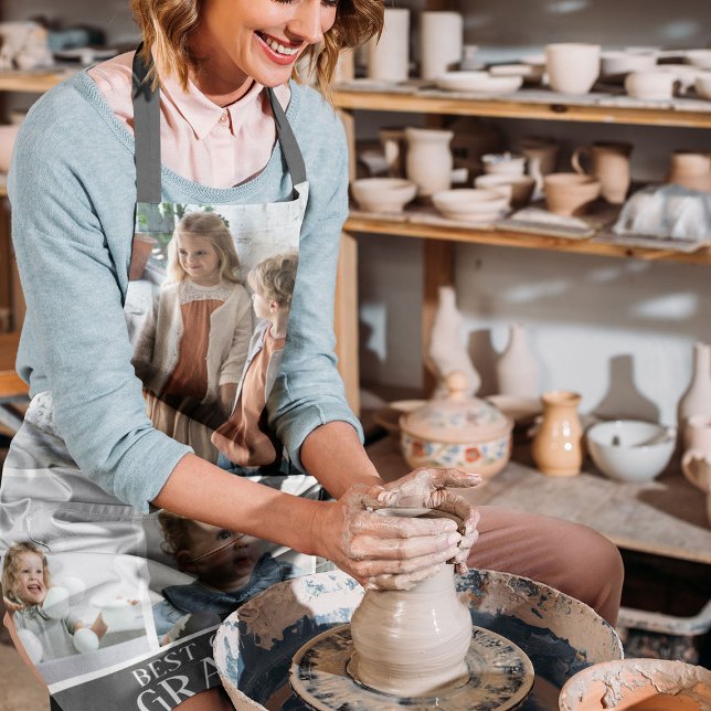 Erstellen Sie Ihre eigene Oma Best Cook Ever Foto  Schürze (Von Creator hochgeladen)