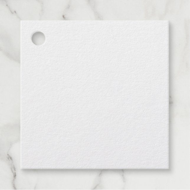 Erstellen Sie Ihre eigene Papierplatte Geschenkanhänger (Vorderseite)